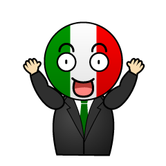 驚くイタリア人