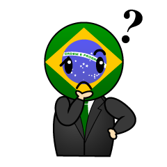考えるブラジル人