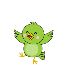 笑顔の小鳥