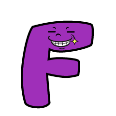 Grinning F