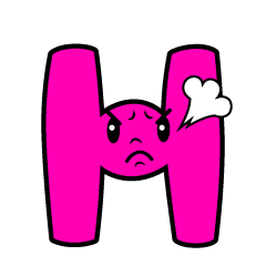 Angry H