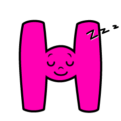 Sleeping H