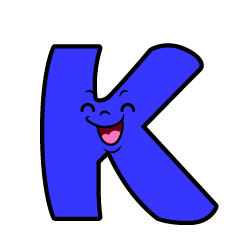 Smiling K