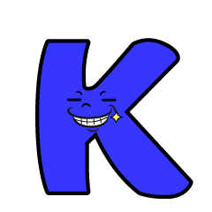 Grinning K
