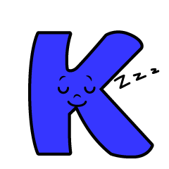 Sleeping K