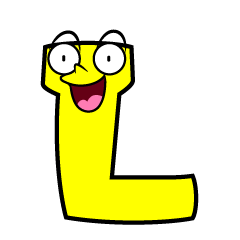 驚くL