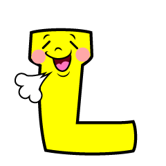 リラックスするL