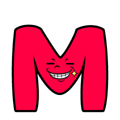 Grinning M