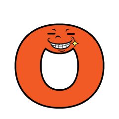 Grinning O