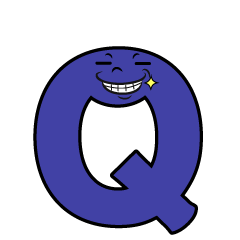Grinning Q