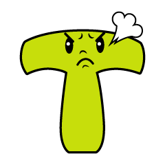 怒るT