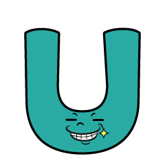 ニヤリのU