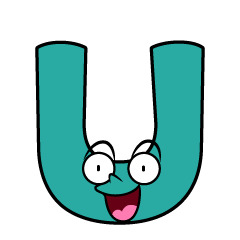 驚くU