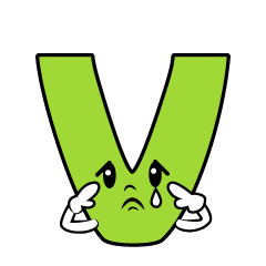 Sad V