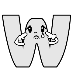 Sad W