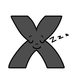 Sleeping X