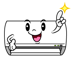指差しするエアコン