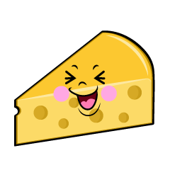 笑うチーズ