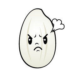 怒るお米