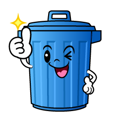 いいねするゴミ箱