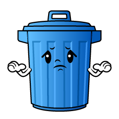 困るゴミ箱