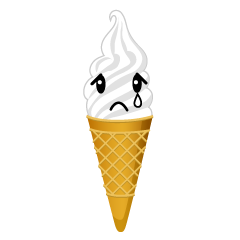 泣くアイスクリーム