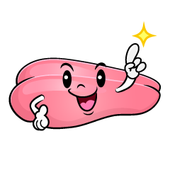 指差しするたらこ