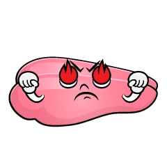 燃えるたらこ