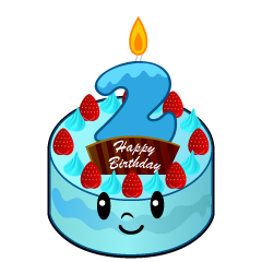 ２歳の誕生日ケーキ