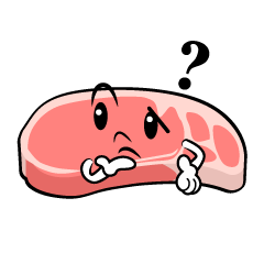 考える豚肉