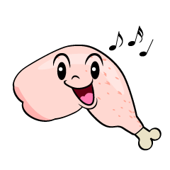 歌う鶏肉