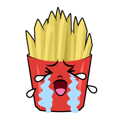 泣くフライドポテト
