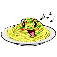 歌うパスタ