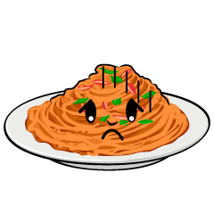 お辞儀するナポリタン