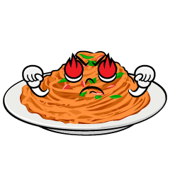 燃えるナポリタン