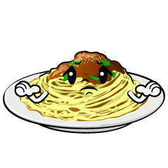 困るスパゲッティ