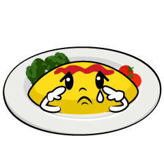 悲しいオムライス