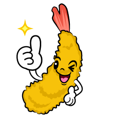 いいねするエビフライ