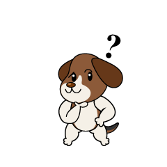 考えるビーグル