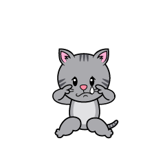 悲しいサバトラ