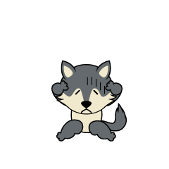 Bowing Wolf