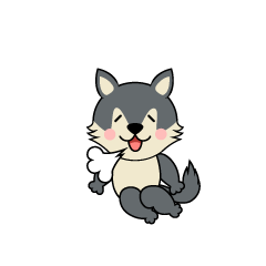 Relieved Wolf