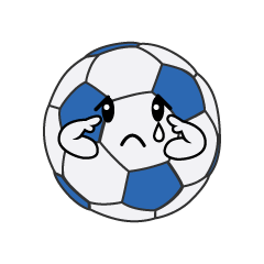 悲しいサッカーボール