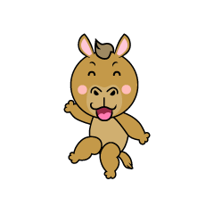 笑顔のラクダ