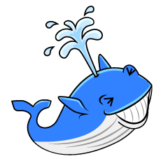 笑うシロナガスクジラ