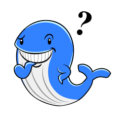 考えるシロナガスクジラ