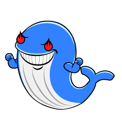 熱意のシロナガスクジラ
