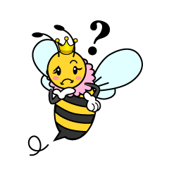 考えるメス蜂