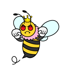 熱意のメス蜂