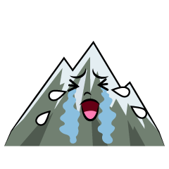 泣く雪山